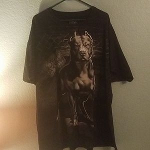 Black pitbull t shirt 3xl